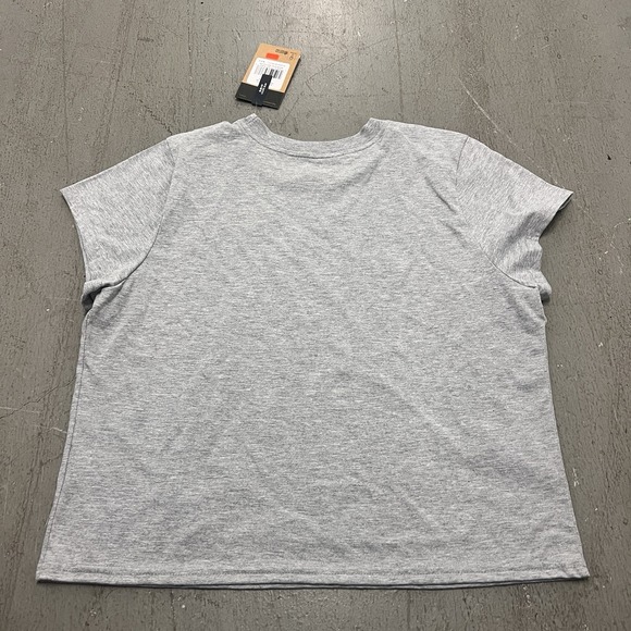 The North Face Women's Short Sleeve Logo T-Shirt Heather Gray Size XL - Picture 4 of 5